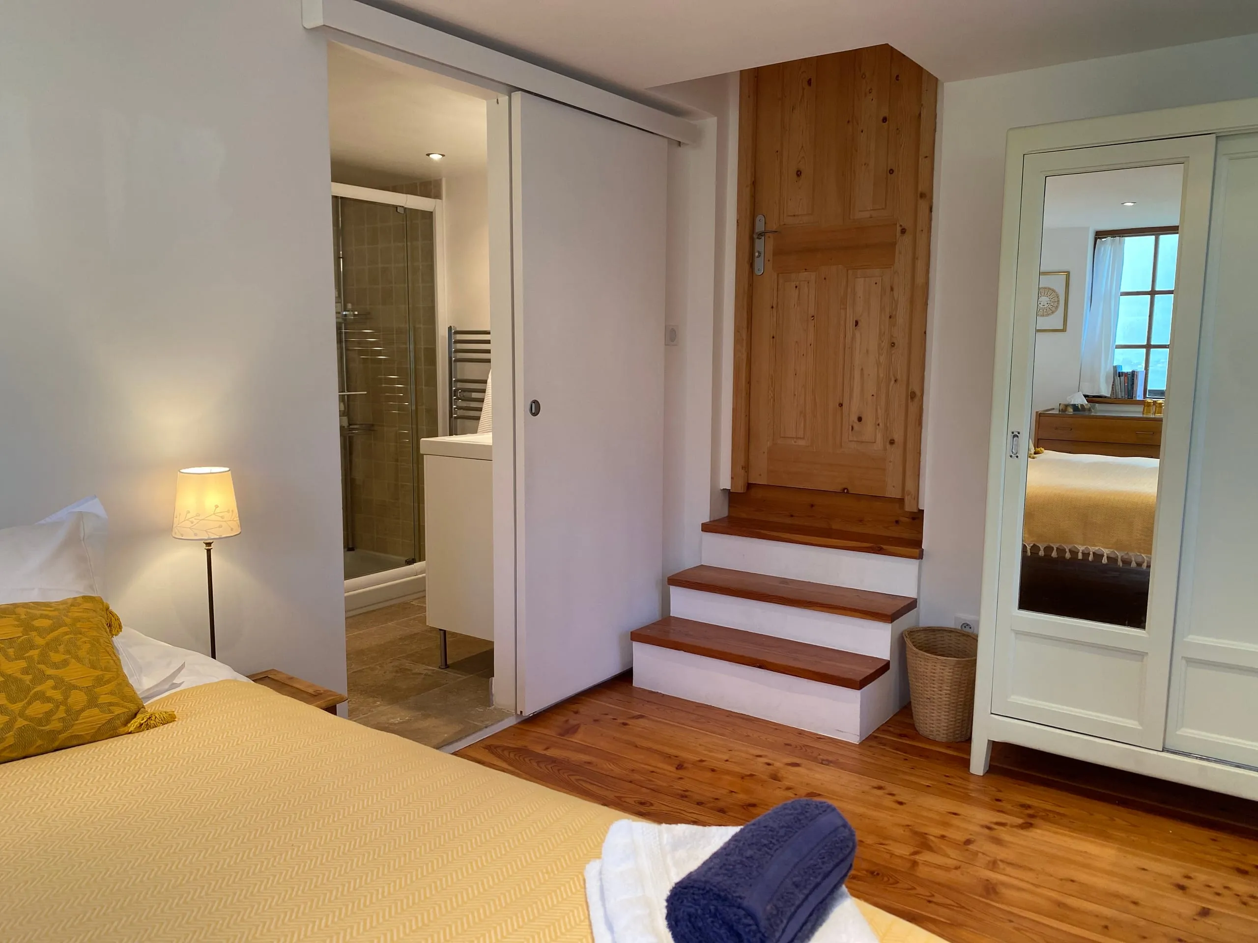 La chambre deux en lit king size